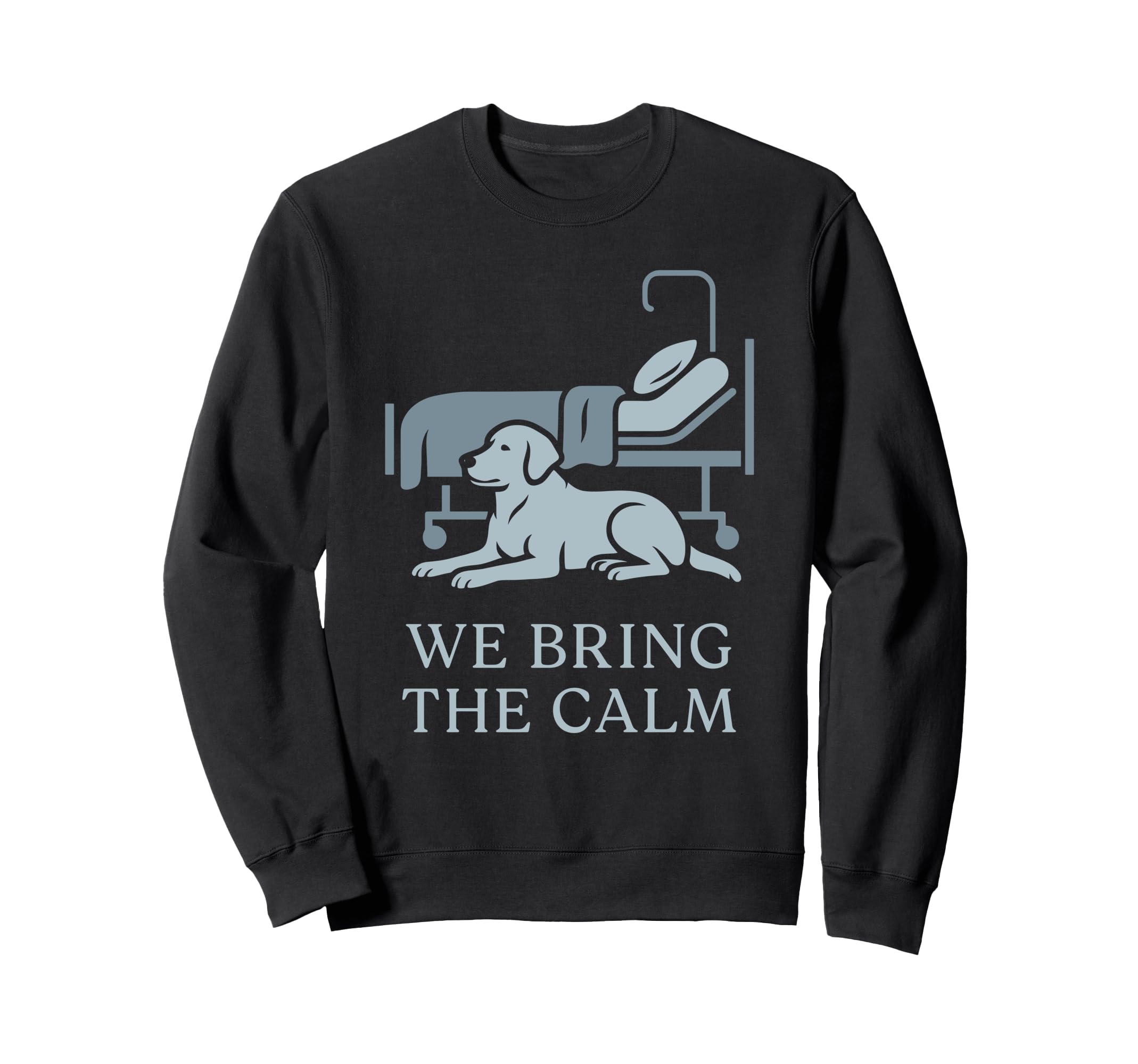 Therapy Dog Emotional Support Sweatshirt - Fun Novelty Design for Adults - T-Shirt, Sweatshirt, Hoodie