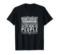 Booktrovert Definition Funny Book T-Shirt - Aesthetic Graphic Unisex - T-Shirt, Sweatshirt, Hoodie
