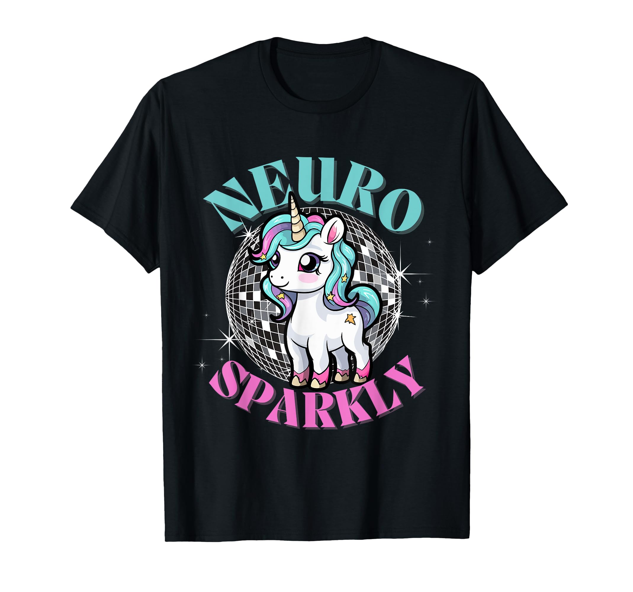 Neurodivergent Neurosparkly T-Shirt - Novelty Apparel Men Women - T-Shirt, Sweatshirt, Hoodie