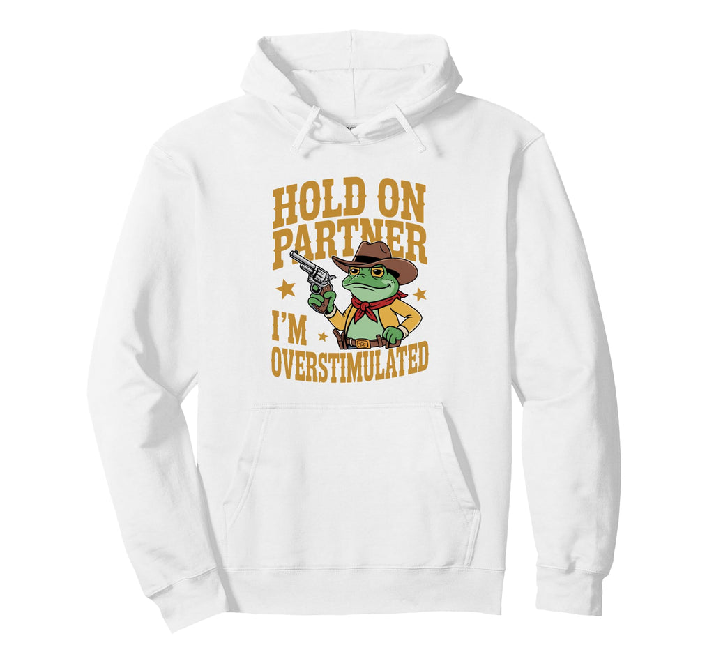 Neurodiverse Overstimulated Mental Health Hoodie - Graphic Print Men Women - T-Shirt, Sweatshirt, Hoodie