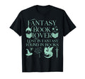 Fantasy Book Lover Dragons And Magic T-Shirt - Minimalist Print for Adults - T-Shirt, Sweatshirt, Hoodie