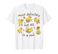Most Definitely Not All Row Funny Duck T-Shirt - Trendy Graphic Men Women - T-Shirt, Sweatshirt, Hoodie