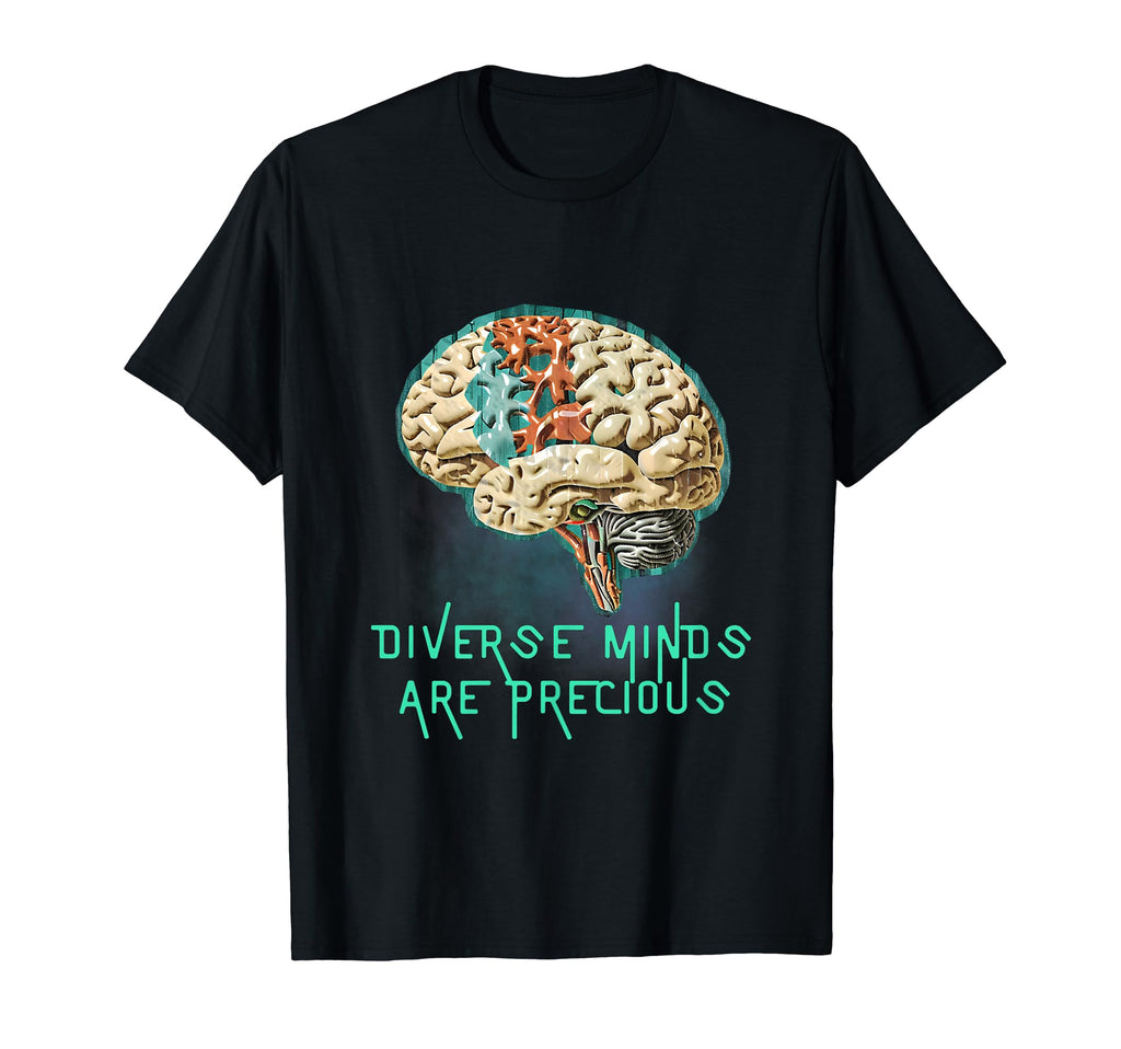Neurodivergent Minds Adhd Autism T-Shirt - Streetwear Style Unisex - T-Shirt, Sweatshirt, Hoodie