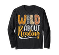 Wild About Reading Books Literature Hoodie - Fun Novelty Design Unisex - T-Shirt, Sweatshirt, Hoodie