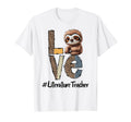 Love Sloth Literature Teacher T-Shirt - Aesthetic Graphic for Adults - T-Shirt, Sweatshirt, Hoodie