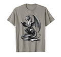 Fantasy Book Reader Dragon Reading T-Shirt - Fun Novelty Design for Adults - T-Shirt, Sweatshirt, Hoodie