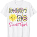 Daddy of One Sweet Girl Pink Lemon 1st Birthday Girl T-Shirt Unisex T-shirt, Sweatshirt, Hoodie, Long Sleeve Tee - T-Shirt, Sweatshirt, Hoodie