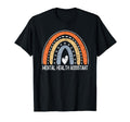 Job Title Worker Rainbow Mental Health T-Shirt - Unique Graphic for Adults - T-Shirt, Sweatshirt, Hoodie