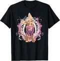 Coquette Bruiser in Glamours Pink Outfit Art Portrait T-Shirt Unisex T-shirt, Sweatshirt, Hoodie, Long Sleeve Tee - T-Shirt, Sweatshirt, Hoodie