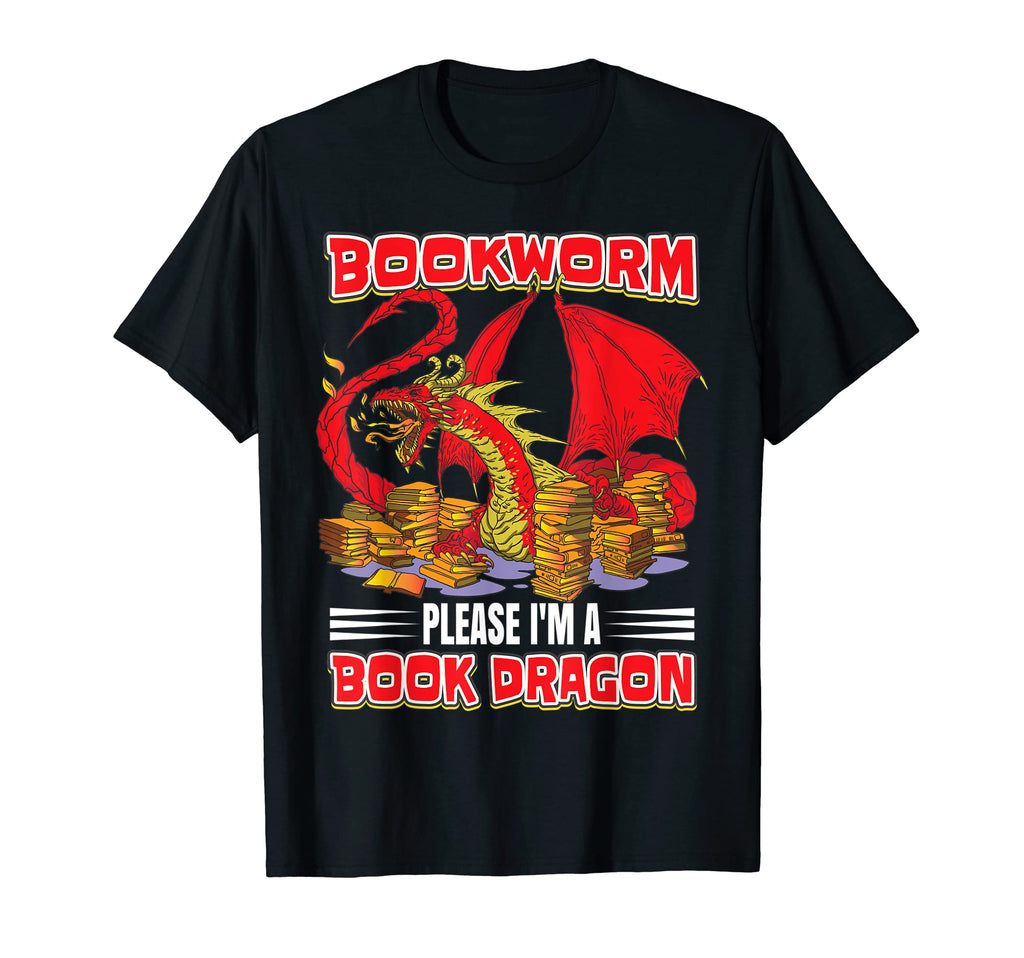 Im Book Dragon Funny Book T-Shirt - Streetwear Style Men Women - T-Shirt, Sweatshirt, Hoodie