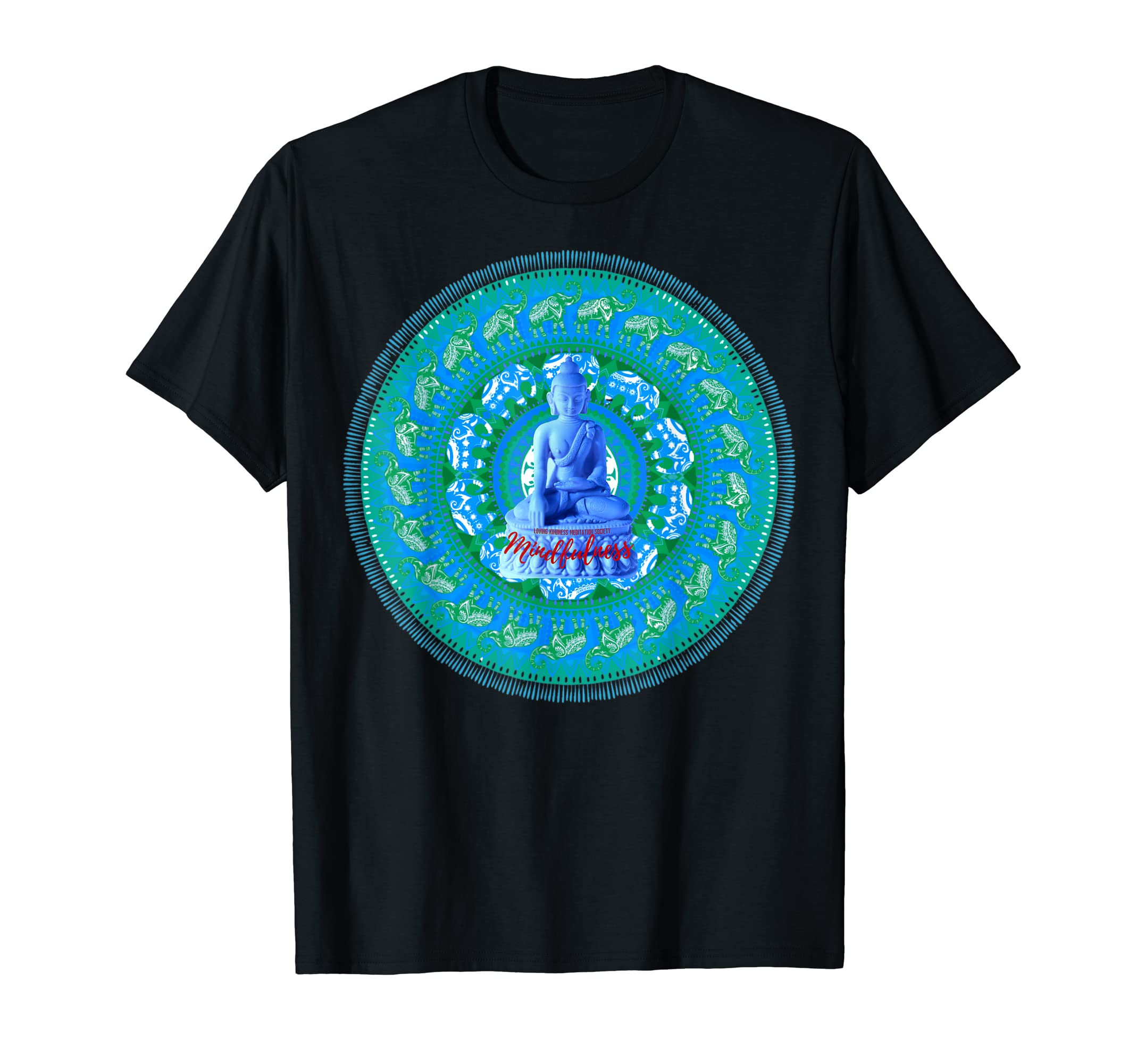 Mindfulness Buddha Spiritual Yoga Loving T-Shirt - Unique Graphic Unisex - T-Shirt, Sweatshirt, Hoodie