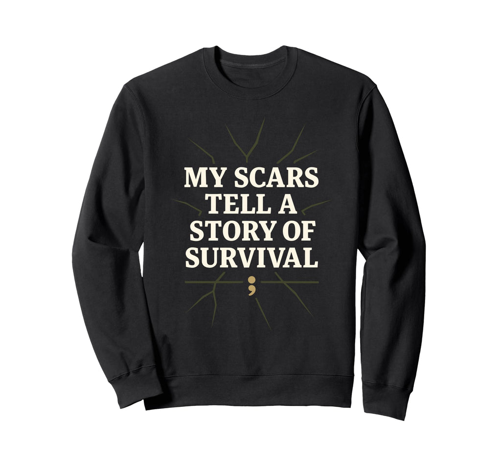 Ptsd Awareness Mental Health Support Sweatshirt - Trendy Graphic Unisex - T-Shirt, Sweatshirt, Hoodie