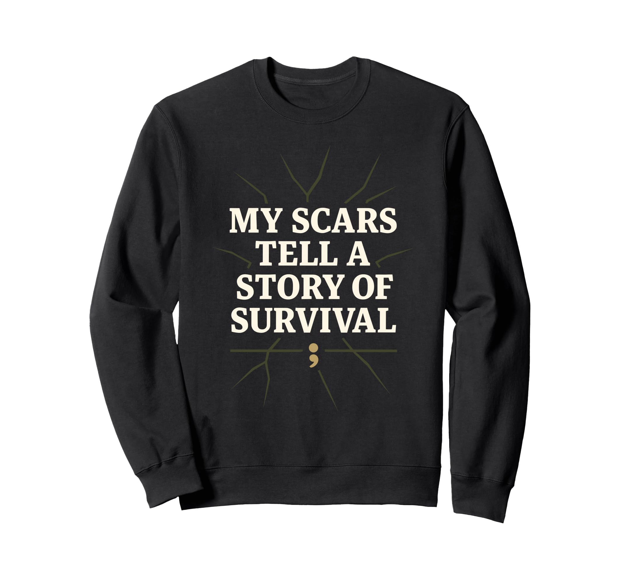Ptsd Awareness Mental Health Support Sweatshirt - Trendy Graphic Unisex - T-Shirt, Sweatshirt, Hoodie
