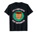 Funny Coffee Motivation Caffeine T-Shirt - Custom Art Print for Adults - T-Shirt, Sweatshirt, Hoodie