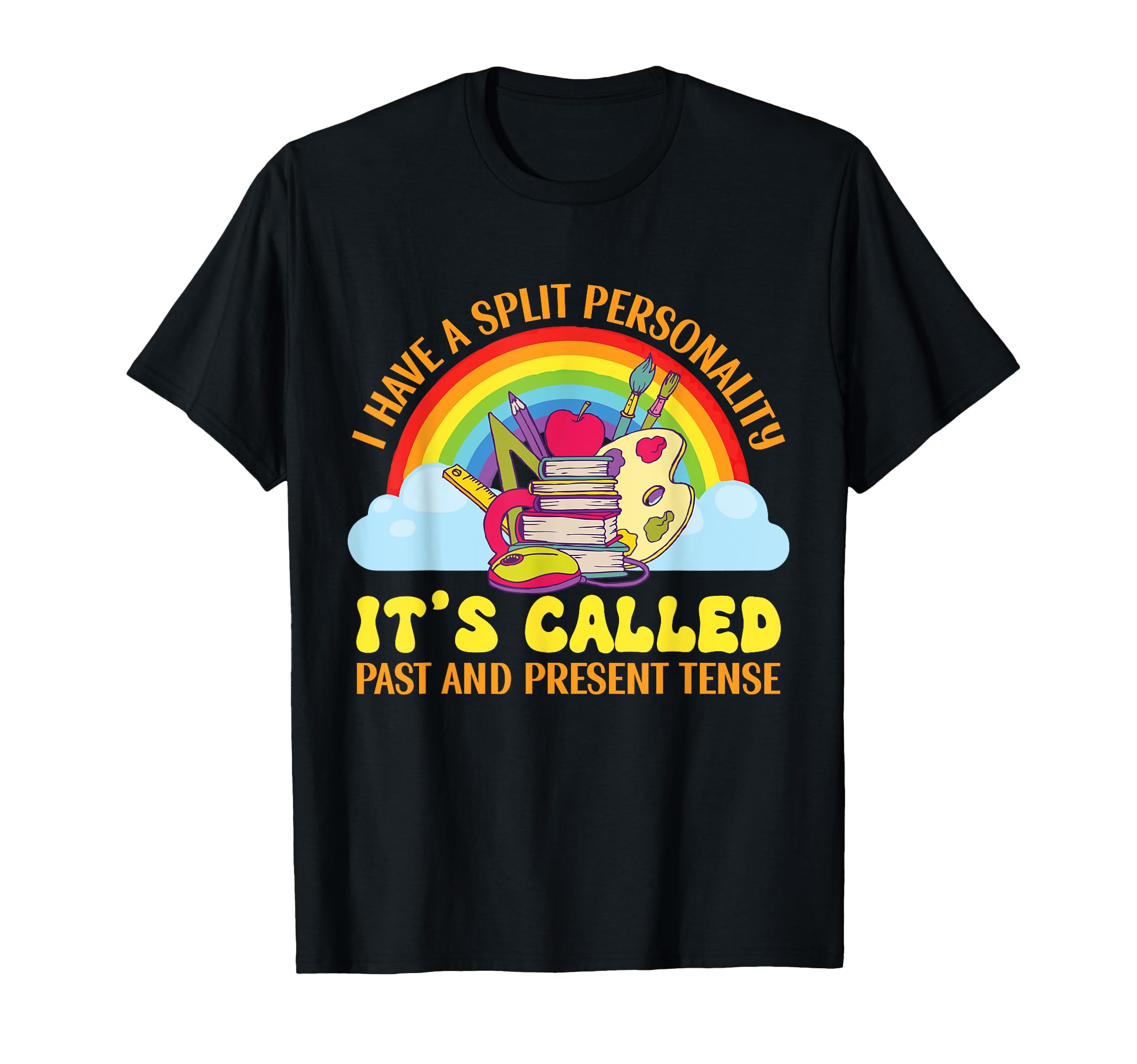 English Teacher I Have Split T-Shirt - Minimalist Print for Adults - T-Shirt, Sweatshirt, Hoodie