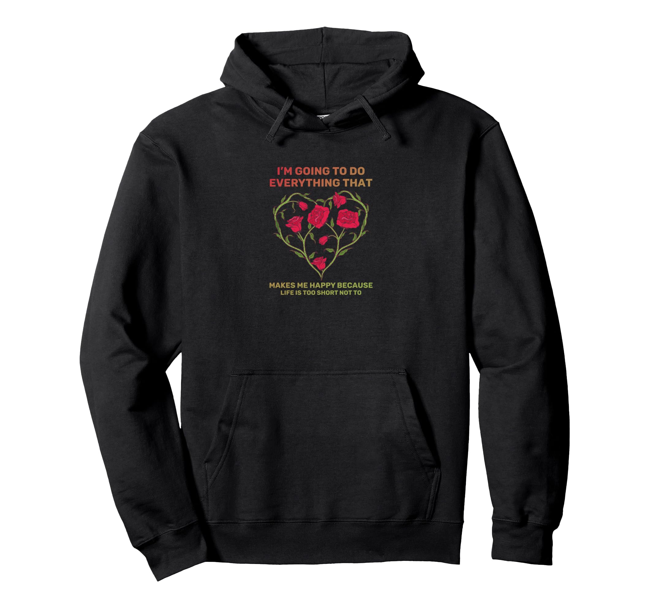 Self Care Valentines Day Flower Hoodie - Fun Novelty Design for Adults - T-Shirt, Sweatshirt, Hoodie