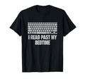I Read Past My Bedtime Funny Bookworm Book T-Shirt - Graphic Print Unisex - T-Shirt, Sweatshirt, Hoodie