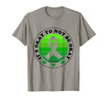 Its Okay To Not Be Okay Green Ribbon T-Shirt - Unique Graphic Unisex - T-Shirt, Sweatshirt, Hoodie