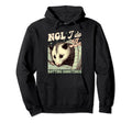 Anxiety Mental Health Opossum Ncl Hoodie - Casual Everyday Wear Men Women - T-Shirt, Sweatshirt, Hoodie