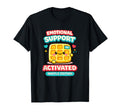 Emotional Support Activated Waffle T-Shirt - Fun Novelty Design for Adults - T-Shirt, Sweatshirt, Hoodie