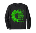 Mental Health Awareness Ribbon Items Sweatshirt - Graphic Print Unisex - T-Shirt, Sweatshirt, Hoodie