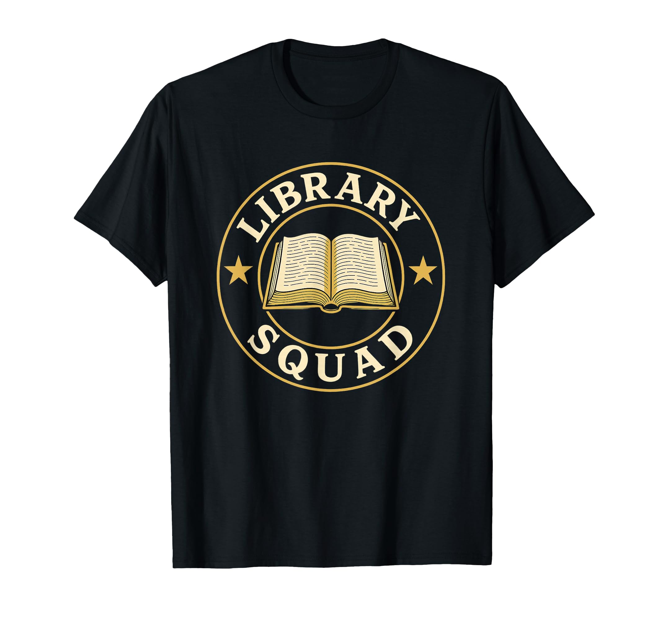 Library Squad Book Nerd Funny Reading T-Shirt - Minimalist Print Unisex - T-Shirt, Sweatshirt, Hoodie
