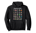 Coping Skills Alphabet Counseling Hoodie - Novelty Apparel for Adults - T-Shirt, Sweatshirt, Hoodie