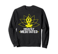 Yoga Mindfulness Meditation Hoodie - Aesthetic Graphic for Adults - T-Shirt, Sweatshirt, Hoodie