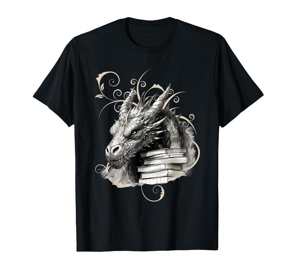 Dragon Book T-Shirt - Novelty Apparel Men Women - T-Shirt, Sweatshirt, Hoodie