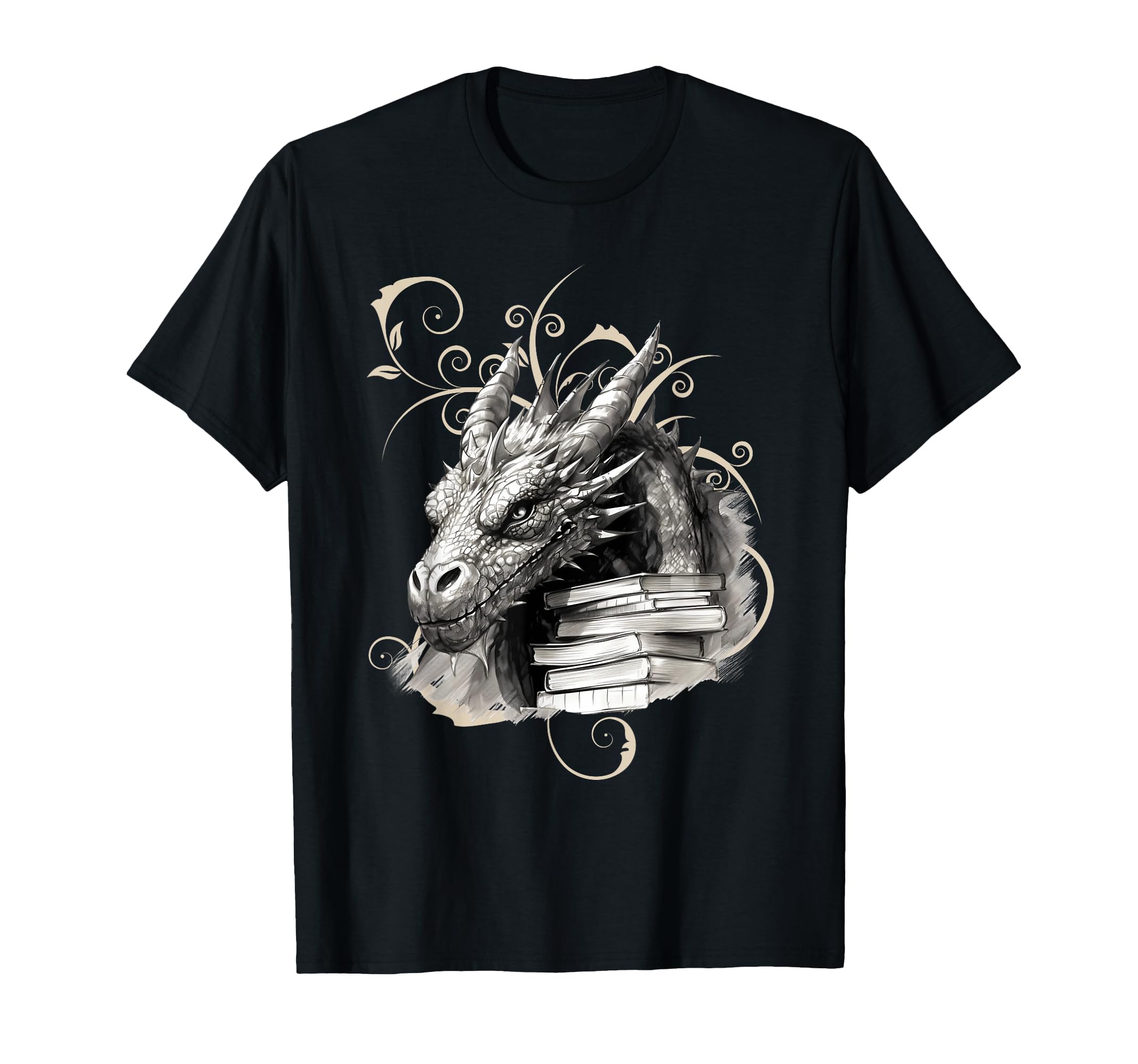 Dragon Book T-Shirt - Novelty Apparel Men Women - T-Shirt, Sweatshirt, Hoodie