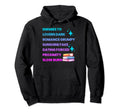 Bibliophile Romance Book Genre Hoodie - Custom Art Print Unisex - T-Shirt, Sweatshirt, Hoodie