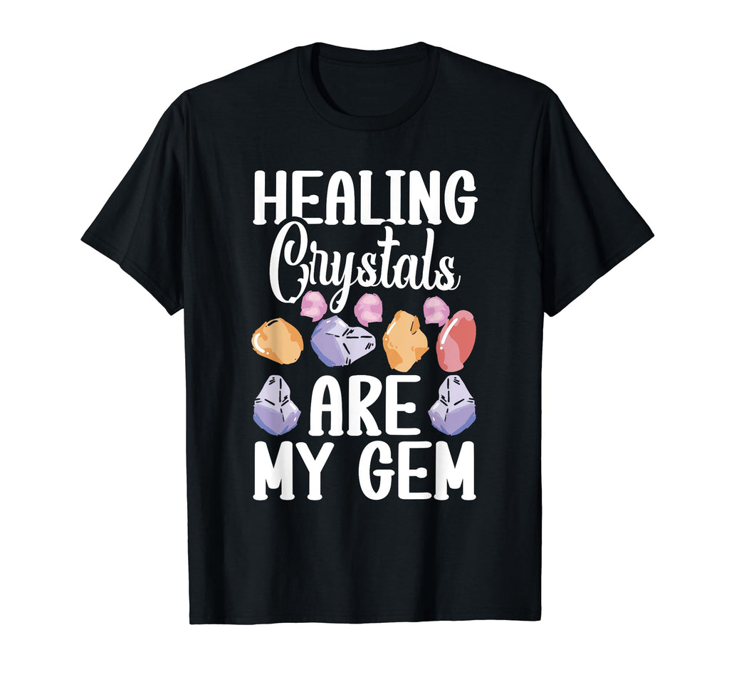 Crystal Healing Sage Crystal T-Shirt - Casual Everyday Wear for Adults - T-Shirt, Sweatshirt, Hoodie