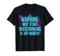 Sarcastic Introvert Warning May Start T-Shirt - Unique Graphic for Adults - T-Shirt, Sweatshirt, Hoodie