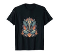 Yoga Elephant Meditation Mindfulness T-Shirt - Streetwear Style for Adults - T-Shirt, Sweatshirt, Hoodie