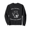Tired Owl Coffee Book Wheres Sweatshirt - Casual Everyday Wear for Adults - T-Shirt, Sweatshirt, Hoodie