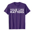 I Have Time To Listen Your Life Matters T-Shirt - Minimalist Print Unisex - T-Shirt, Sweatshirt, Hoodie