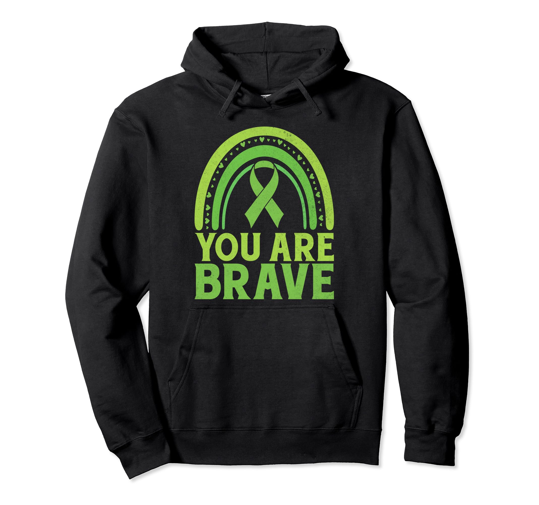 You Are Brave Mental Health Hoodie - Trendy Graphic for Adults - T-Shirt, Sweatshirt, Hoodie