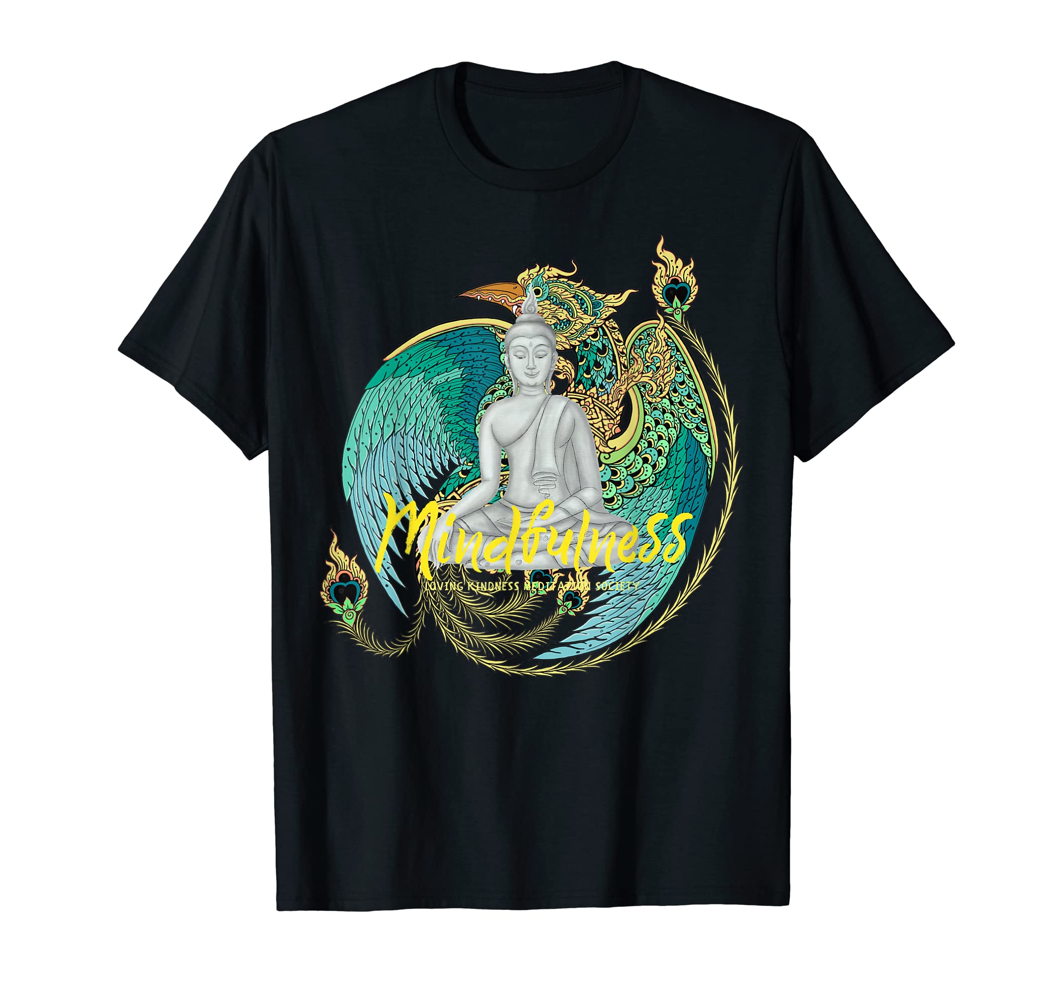 Mindfulness Buddha Buddhism T-Shirt - Aesthetic Graphic Men Women - T-Shirt, Sweatshirt, Hoodie