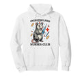 Overstimulated Nurses Club Funny Hoodie - Custom Art Print for Adults - T-Shirt, Sweatshirt, Hoodie