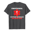 Emotional Support Husband Do Not Pet T-Shirt - Streetwear Style Men Women - T-Shirt, Sweatshirt, Hoodie