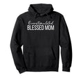 Overstimulated Blessed Mom Funny Christian Hoodie - Trendy Graphic Unisex - T-Shirt, Sweatshirt, Hoodie
