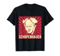 Arthur Schopenhauer Philosophy German T-Shirt - Unique Graphic Men Women - T-Shirt, Sweatshirt, Hoodie