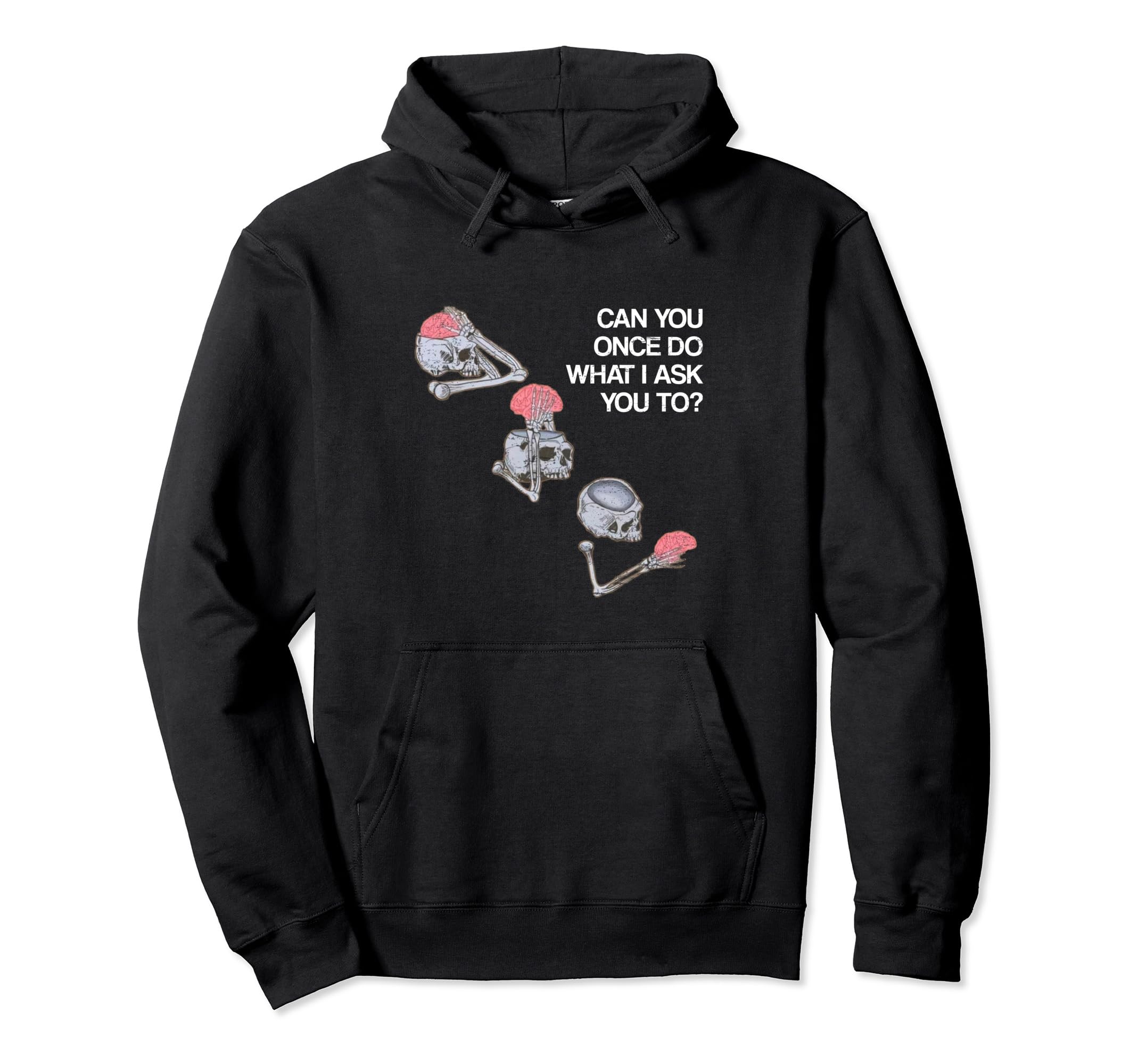 Skull And Brain Adhd And Mental Health Hoodie - Custom Art Print for Adults - T-Shirt, Sweatshirt, Hoodie