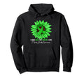 I Wear Green Mental Health Awareness Hoodie - Fun Novelty Design for Adults - T-Shirt, Sweatshirt, Hoodie