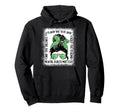Mental Health Matters Messy Bun Hoodie - Streetwear Style for Adults - T-Shirt, Sweatshirt, Hoodie