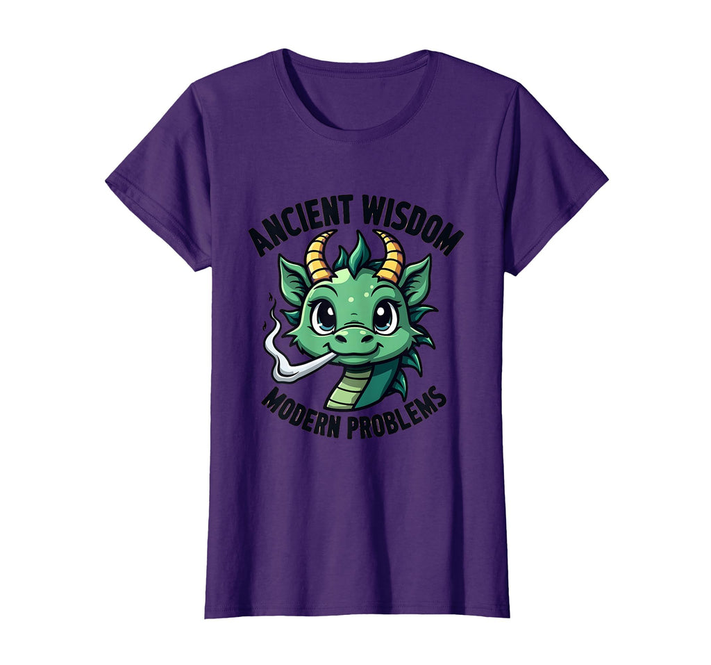 Ancient Wisdom Modern Problems T-Shirt - Aesthetic Graphic for Adults - T-Shirt, Sweatshirt, Hoodie
