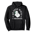 He Sees What Youve Been Reading Santa Hoodie - Minimalist Print Unisex - T-Shirt, Sweatshirt, Hoodie