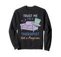 Therapist Burnout Counselor Mental Sweatshirt - Trendy Graphic Men Women - T-Shirt, Sweatshirt, Hoodie