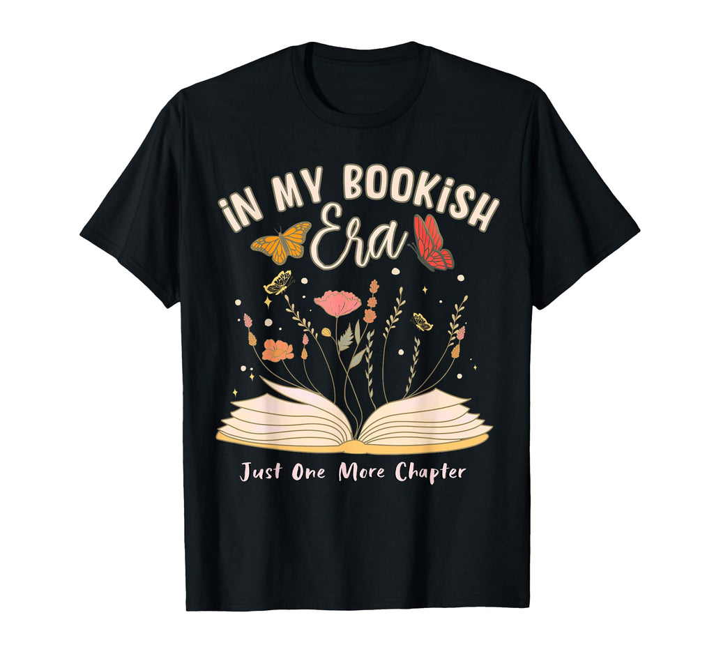 My Bookish Era Book Lover Open Book T-Shirt - Novelty Apparel Men Women - T-Shirt, Sweatshirt, Hoodie