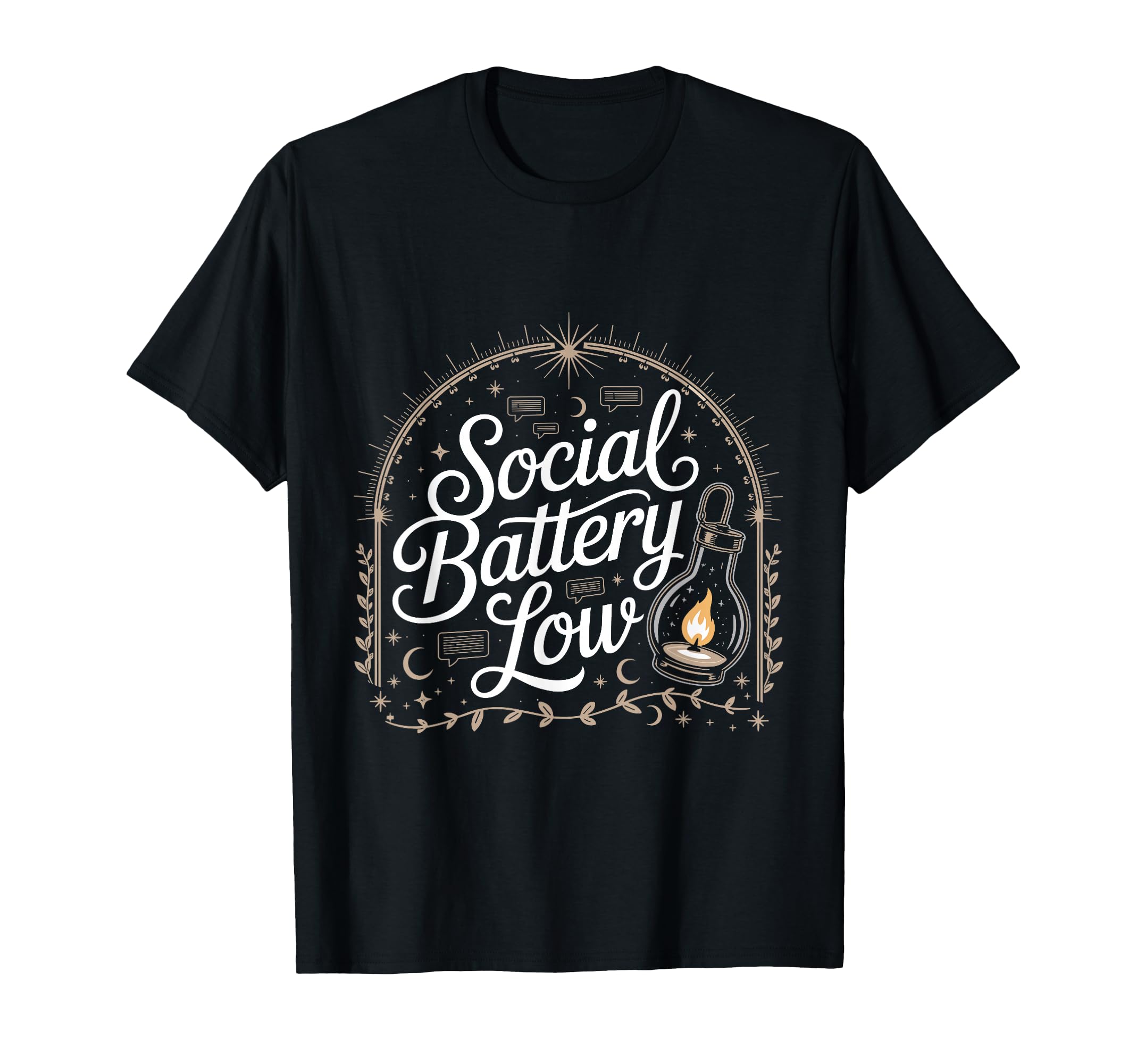 Social Battery Low Outfit T-Shirt - Streetwear Style Unisex - T-Shirt, Sweatshirt, Hoodie